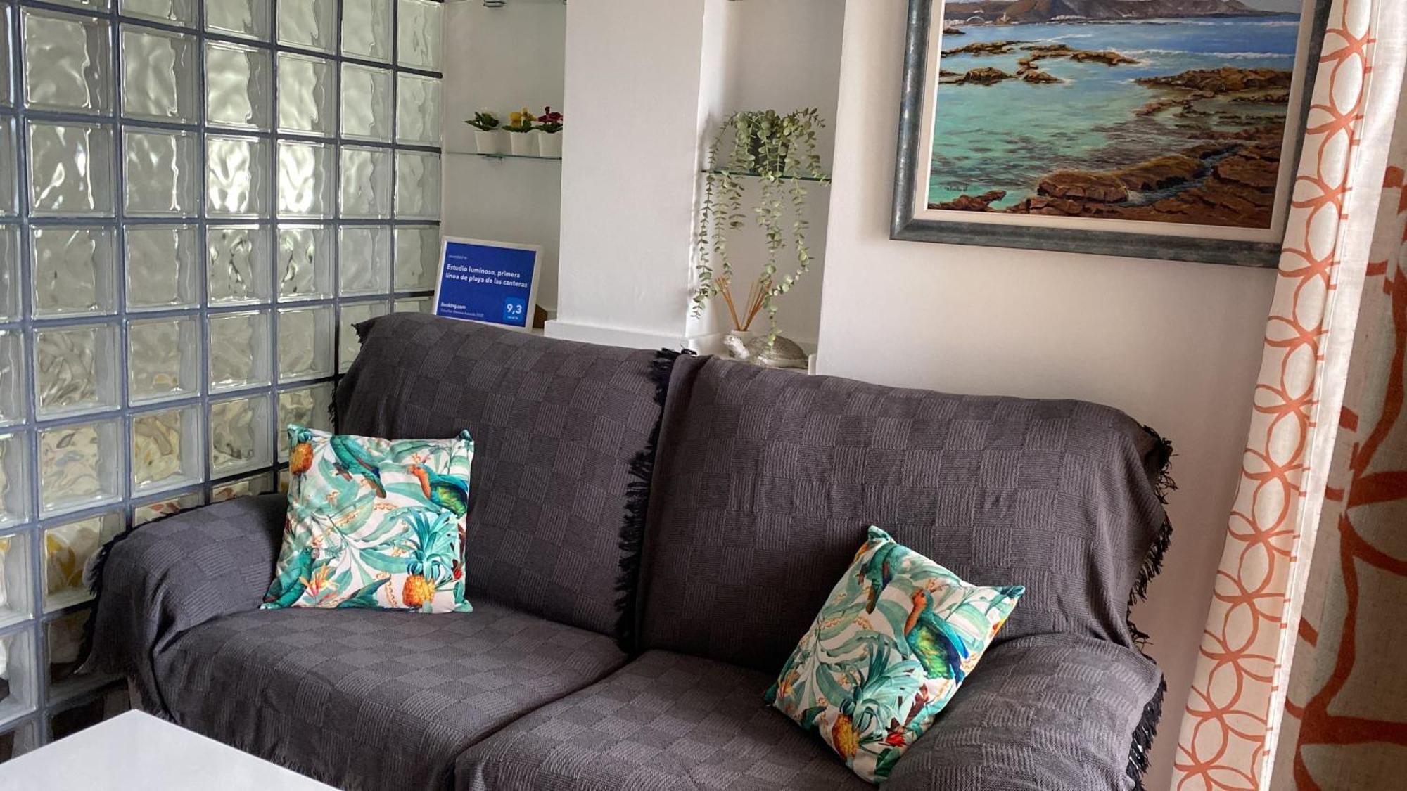 Apartament Estudio Luminoso, Primera Linea De Playa De Canteras *